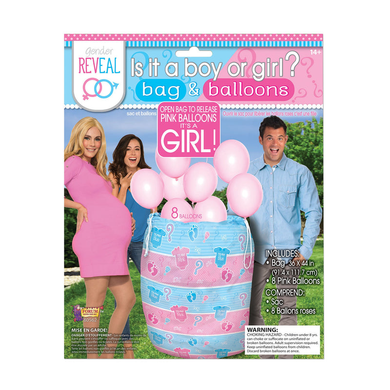 Gender Reveal Balloons Pink_1 X80562