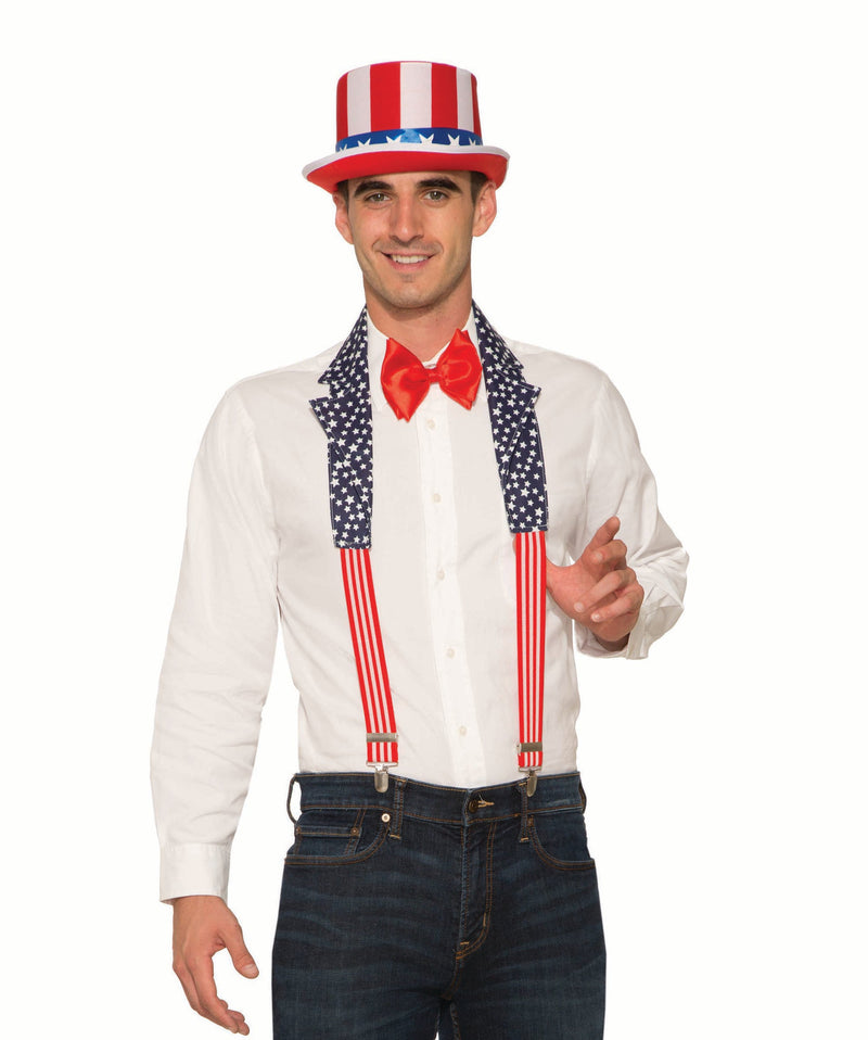 Usa Patriotic Collar + Braces Set_1 X80932