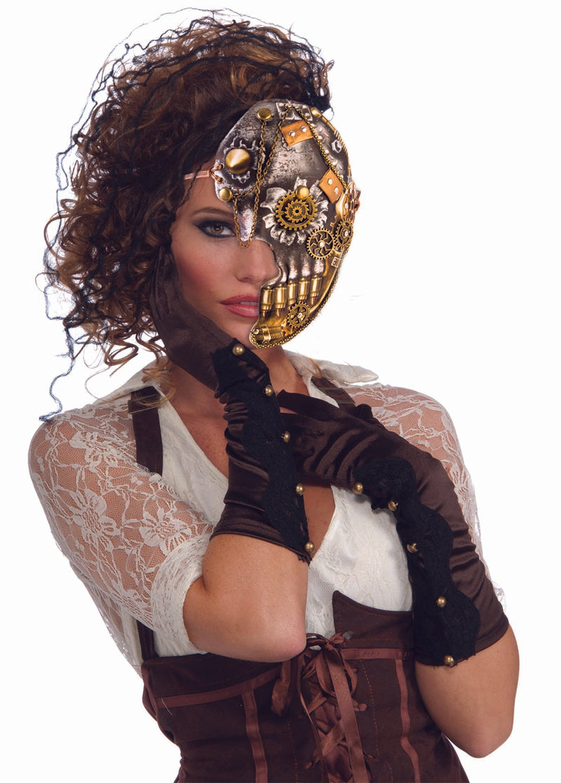 Steampunk Half Mask_1 X81343