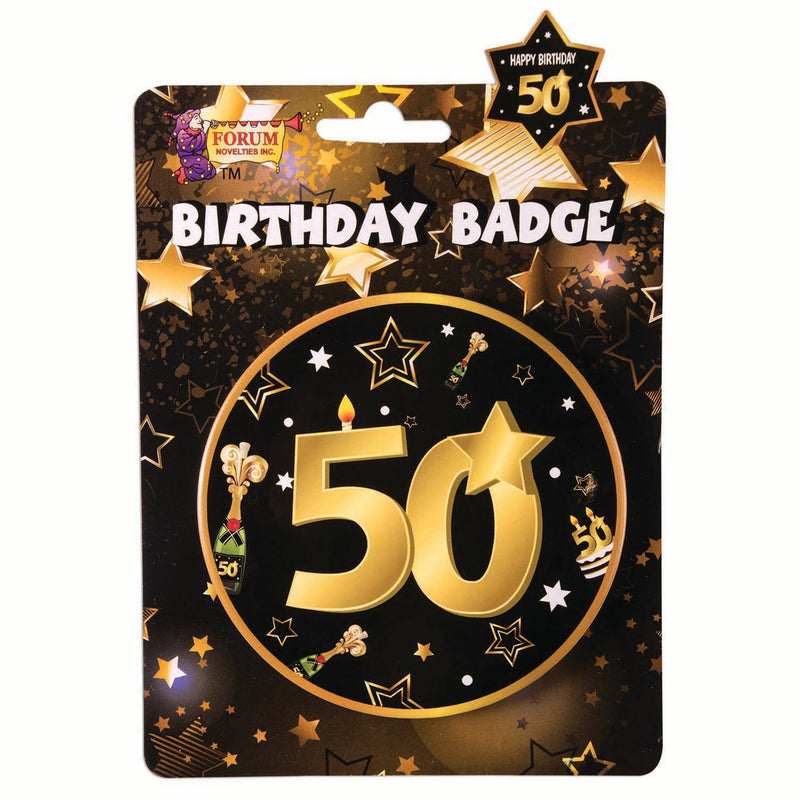 50th Birthday Badge_1 x81651