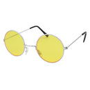 Yellow 60s Style Glasses Lennon Costume Accessory BA1046 1