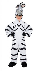 Zebra Costume 128cm Childrens Unisex To Fit Child Upto Height 1
