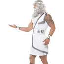 Zeus Costume Adult White Tunic 3
