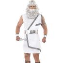 Zeus Costume Adult White Tunic 1