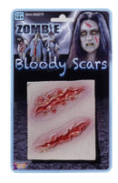 Zombie 2 Wound Scars Make Up Unisex Pack 1