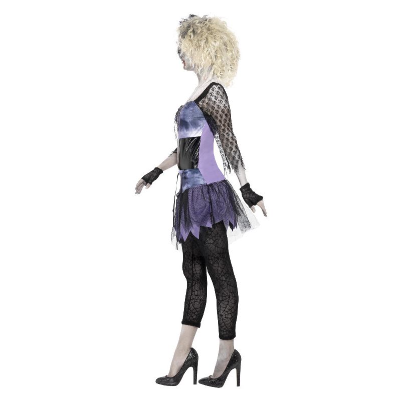 Zombie 80s Wild Child Costume Black Adult_3