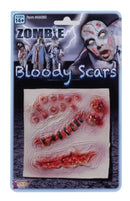 Zombie Assorted Scars Make Up Unisex 1