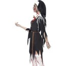 Zombie Bloody Sister Mary Costume Adult Black 3