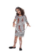 Zombie Convict Girl Child Black White 1