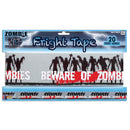 Zombie Fright Tape Halloween Items Unisex 1