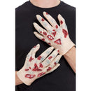 Zombie Latex Hands Adult Beige 1