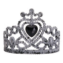 Zombie Tiara With Black Heart Stone 1