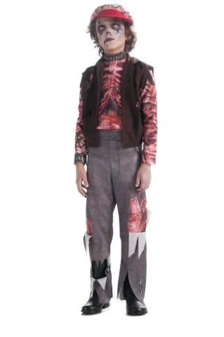 Zomboy Childrens Costume Zombie Punk Rocker_3