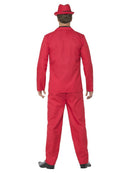 Zoot Suit Mens Red Gangster Costume 3