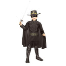 Zorro Deluxe Muscle Chest Child Costume 1