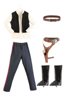 Mens Classic Star Wars Han Solo Scoudrel Costume 13 MAD Fancy Dress