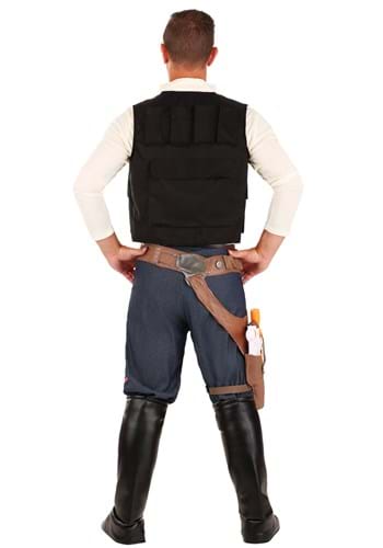 Mens Classic Star Wars Han Solo Scoudrel Costume 2 MAD Fancy Dress