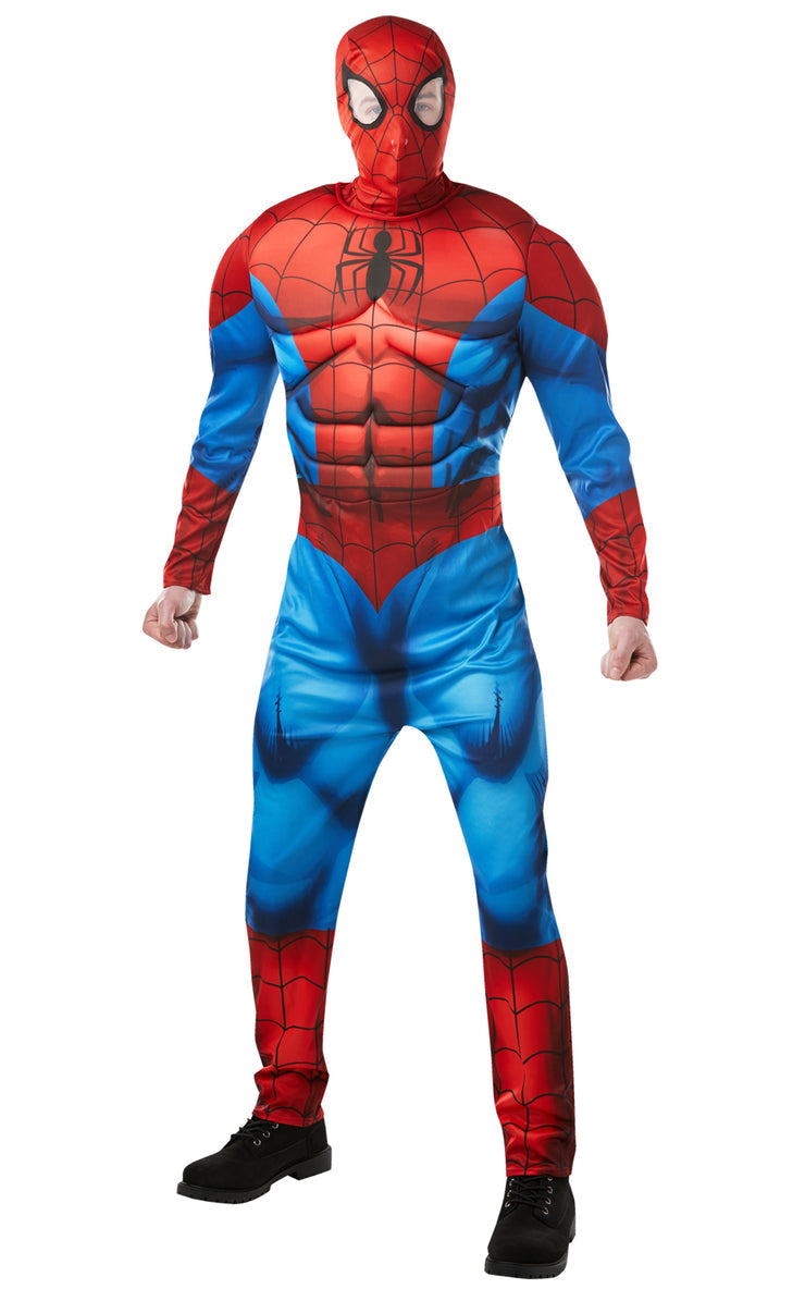 Spiderman Deluxe Adult Muscle Chest Costume_1 rub-821173STD