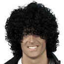 Afro Wet Look Wig Adult Black_1 sm-42032