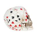 Dead Mans Hand Playing Card Skull Ornament 15cm 6