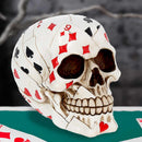 Dead Mans Hand Playing Card Skull Ornament 15cm 7