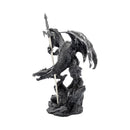 Gothic Black Dragon Sword Letter Opener Figurine 22.5cm 2