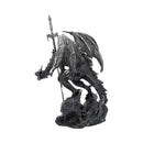 Gothic Black Dragon Sword Letter Opener Figurine 22.5cm 3