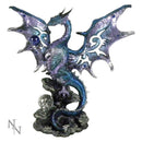 Blue Dragon Protector Metallic Ornament 20.5cm