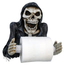 Skeleton Grim Reapers Revenge Toilet Roll Paper Holder 26cm