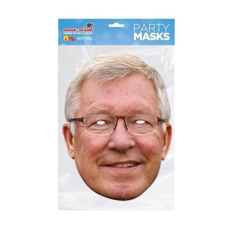 Alex Ferguson Celebrity Face Mask_1 AFERG01