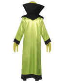 Alien Lord Costume Adult Robe Green Black Glow In The Dark 3