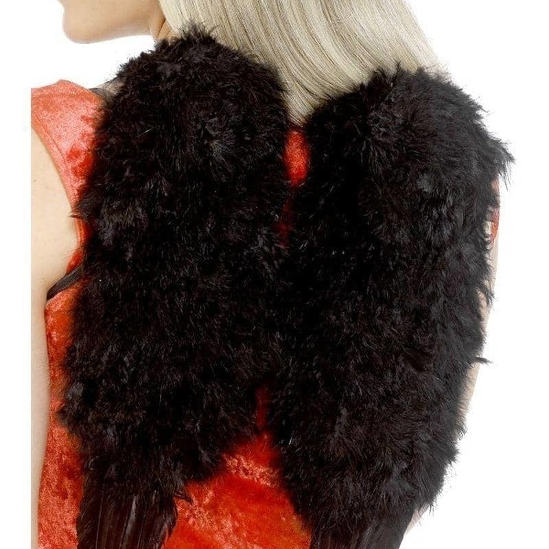 Angel Wings Feathered Adult Black_1 sm-20896