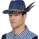 Authentic Bavarian Oktoberfest Hat Adult Blue_1 sm-45400