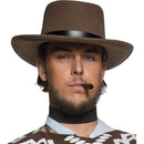 Authentic Western Wandering Gunman Hat Adult Brown_1 sm-36336