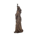 Bronze Wizard Merlin Figurine Arthurian Magic Sorcerer Ornament 28cm 3