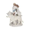 Winter Guardians Wolf Companion Figurine 23cm by Anne Stokes 3