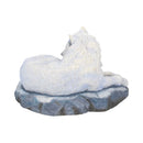 Guardian of the North Wolf Figurine by Lisa Parker Snowy Ornament 19.5cm 4