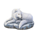 Guardian of the North Wolf Figurine by Lisa Parker Snowy Ornament 19.5cm