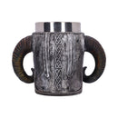 Viking Skull Helmet Tankard Historical Mug 19cm 3