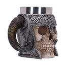 Viking Skull Helmet Tankard Historical Mug 19cm 4
