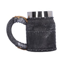 Crusader Medieval Knight Chainmail Tankard Historical Helmet Mug 17cm 3