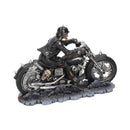 Hell on the Highway Skeleton Motorbike Ornament Figurine 20.5cm 6