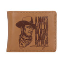 A Mans Got To Do What John Wayne Wallet
