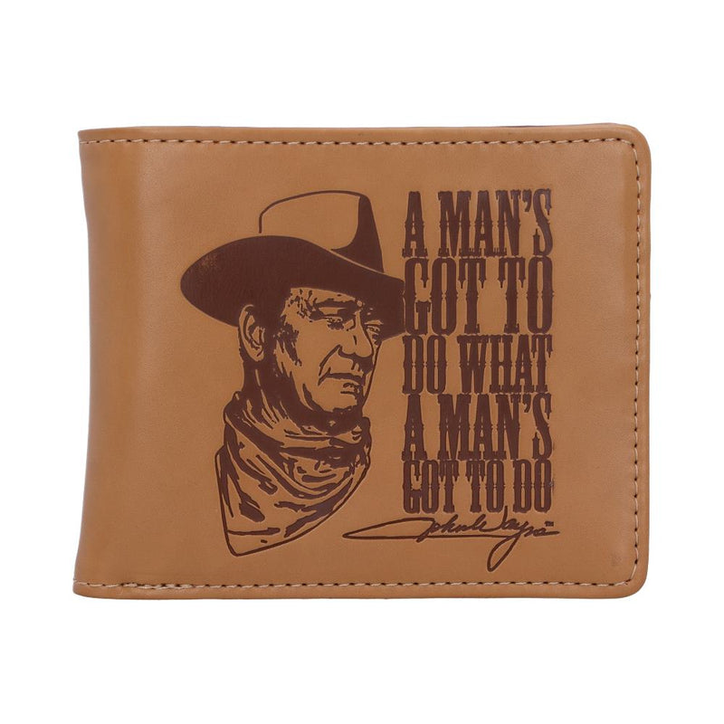 A Mans Got To Do What John Wayne Wallet
