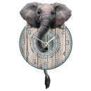 Trunkin Tickin Elephant Pendulum Clock