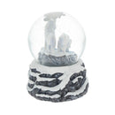 Warriors of Winter Wolf Snowglobe 14.5cm by Lisa Parker 4