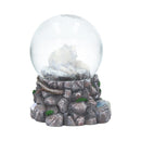 Guardian of the North Wolf Snowglobe 14.5cm 5