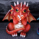 Three Wise Dragonlings Figurines Dragon Ornaments 8.5cm 14
