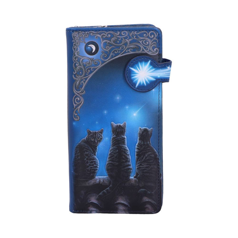 Nemesis Now Lisa Parker Wish Upon A Star Cat Purse Blue 185cm