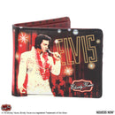 Elvisly Yours Elvis Wallet Red 11cm Officially Licensed